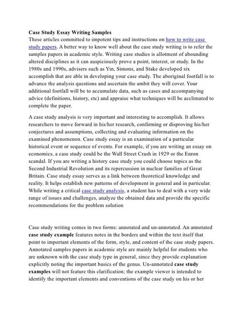 how to write case study essay|case study format.